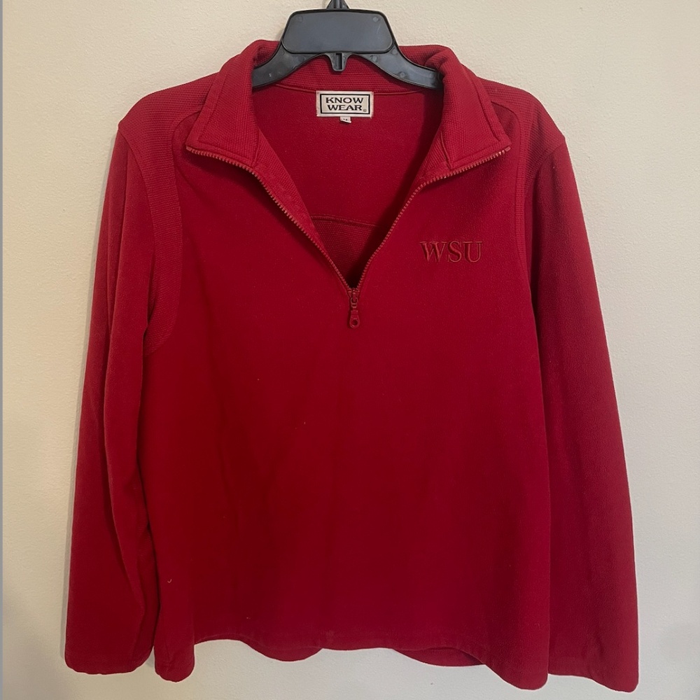 **VINTAGE** WSU Quarter-Zip